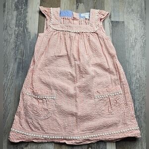 Pumpkin Patch Dress Girl's 4 Cotton Stripes